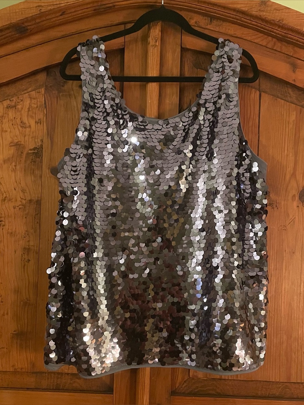 Torrid sequined tank top